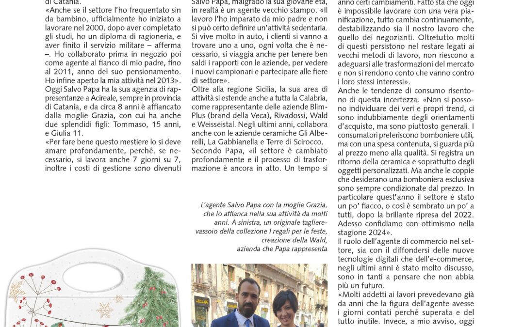 Intervista all’agente Salvo Papa